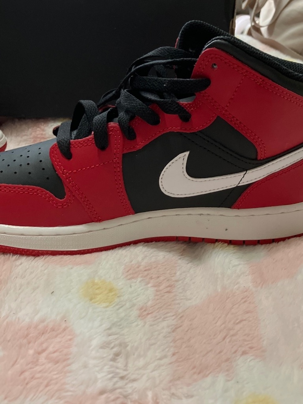 Red and Black Air Jordans
